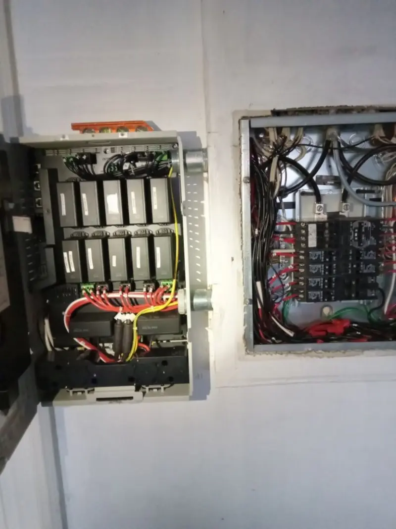 Electrical panel upgrade completed for Indoor Lighting Installation in Beachwood
